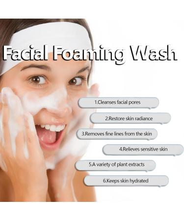 asmine Gentle Facial Cleanser - Pore Cleansing Face Wash Spot & Acne Reducing Refreshing Formula for Smooth & Delicate Skin Suitable for All Skin Types - Buy Online on GoSupps.com