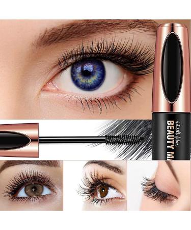 4D Silk Fiber Mascara | Extra Long Lash Extensions & Volume | Waterproof Durable Eye Makeup - Buy Online on GoSupps.com