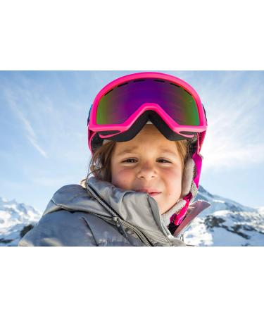 Giro Unisex Rev Ski & Snowboard Goggles - One Size Penguin Pop/Amber Pink Lens | International Shipping Available - Buy Online on GoSupps.com