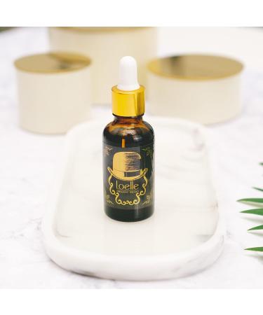 Loelle 100% Natural Beard Oil for Sensitive Skin - Softening Argan & Jojoba Oil - 30ml Men's Beard Care - Made in Morocco Peru & Italy - Buy Online on GoSupps.com