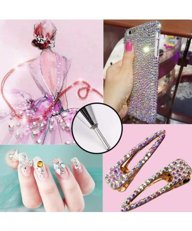 Nail Art Rhinestones Decorations Picking Pen Dotting Pen Nails Tweezer for Girls DIY Nail Art Designs Manicure Decoration Nail Art Rhinestones Decorations - Buy Online on GoSupps.com