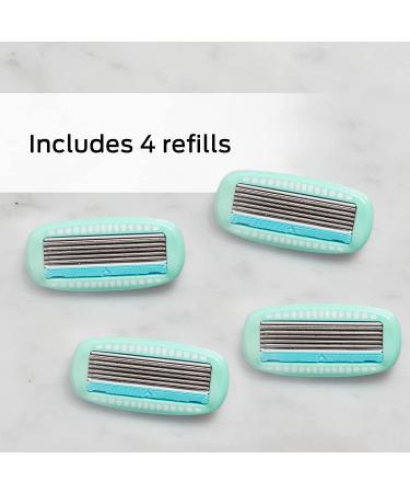 Schick Hydro Silk Sensitive Care - 4 Cartridges | Smooth, Irritation-Free Shaving - Buy Online on GoSupps.com
