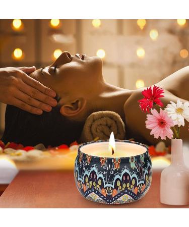 Fragrance Candles Gift Set - 4 Natural Aromatherapy Candles for Women | Stress Relief & Relaxation | Perfect for Christmas Birthdays & Yoga - Buy Online on GoSupps.com