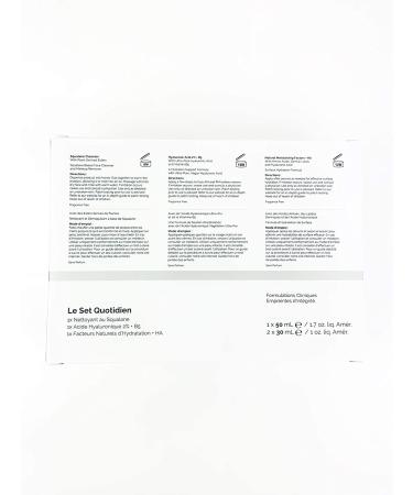 The Ordinary Daily Set: Squalane Cleanser, Hyaluronic Acid + B5, Natural Moisturizing Factors HA - 3 Piece Kit - Buy Online on GoSupps.com