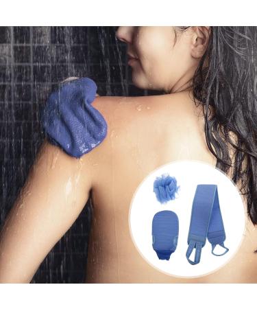 2pcs Bath Set - Premium Shower Mitt & Back Scrubber Belt | Bath Supplies for Ultimate Clean | International Shipping - Buy Online on GoSupps.com