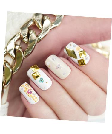 Healeved 18 Boxes Nail Art Accessories DIY Appliques Embellishments Star Nail Stickers Nail Art Decors Nail Art Beads Decorative Nail Charms Nail Art Jewelry Decorations Steel Ball Mash up - Buy Online on GoSupps.com