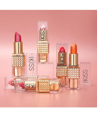 Glossy Lipstick Set Long Lasting NonBreaking Lipstick Nourishing Waterproof Makeup Lipsticks with Long Lasting Color Application for Teenagers Wedding Women Daily Use - Buy Online on GoSupps.com