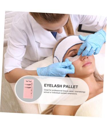 Buy Mikinona Magnetic Eyelash Board & Tweezers | Lash Extension Glue Pallet Holder - 15x7.5x0.3cm Black | International Shipping Available - Buy Online on GoSupps.com