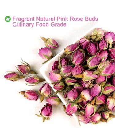Buy France Rose Tea - Fragrant Natural Rosa Damascena Buds | 50g | Premium Herbal Flower Tea for Health - Buy Online on GoSupps.com