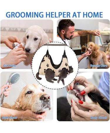 Shop BDSHUNBF Pet Hammock for Dogs & Cats - Ultimate Care Set for Grooming Bathing & Nail Clipping - Buy Online on GoSupps.com