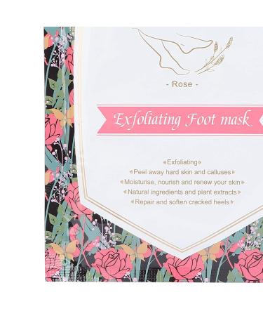 Rose Foot Peeling Mask - Quick Absorption for Cracked Heels & Softening Rough Cuticles | International Shipping - Buy Online on GoSupps.com