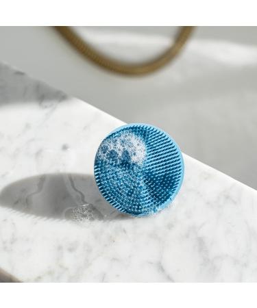 Boie USA Face Scrubber - Blue | Gentle Exfoliation Tool for Clean and Smooth Skin - Buy Online on GoSupps.com