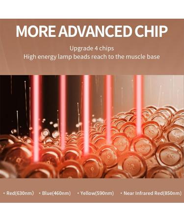CLETINA Infra Red & Red/Blue Light Therapy LED Face Mask for Anti-Aging & Skin Rejuvenation - Buy Online on GoSupps.com