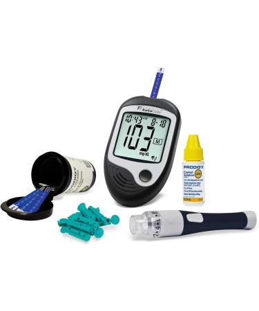 Prodigy AutoCode Talking Meter Kit - Accurate Blood Glucose Monitoring - Buy Online on GoSupps.com