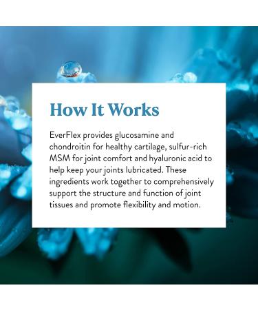 Nature's Sunshine EverFlex with Hyaluronic Acid 60 Tablets | Joint Support Formula | Lubricates Joints, Boosts Flexibility, Promotes Healthy Cartilage - Buy Online on GoSupps.com