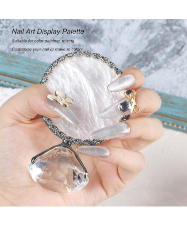 Nail Polish Palette Mixed Color Palette Resin Mix Colors for Nail Gel Color Plates for Nail Art Makeup - Buy Online on GoSupps.com