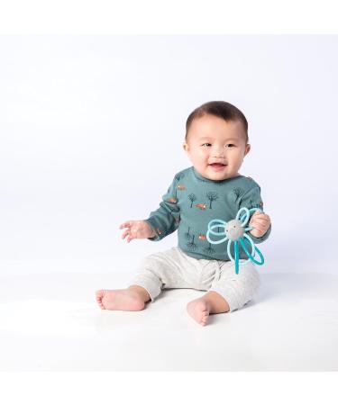 Buy Manhattan Toy Winkel Elephant Rattle & Sensory Teether - Perfect for Infants | International Shipping Available - Buy Online on GoSupps.com