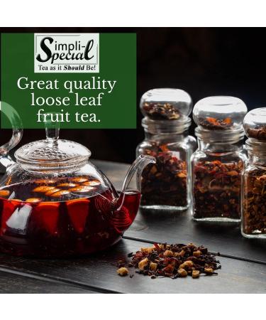Simpli-Special Turkish Apple Caffeine-Free Loose Leaf Tea Fruit Infusion - 500g Resealable Pouch - Buy Online on GoSupps.com