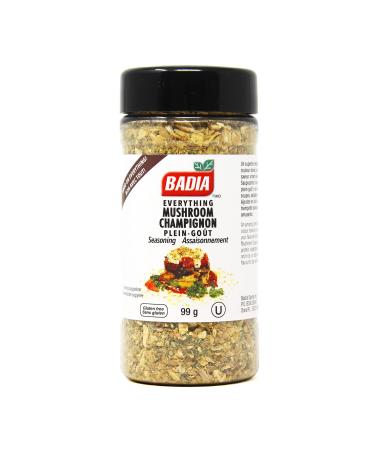 Badia Spices Everything Mushroom Seasoning All-Purpose Spice Tasty Delicious & Healthy Perfect Addition to Your Favourite Meal or Snack 99g