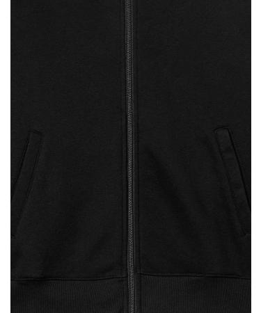 Amazon Essentials Men's Full-Zip Fleece Mock Neck Sweatshirt - X-Large, Black - Buy Online on GoSupps.com