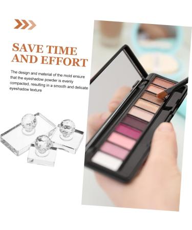 ELAYARD 3 Piece Compact Eyeshadow Plates Tool for Even Finish Multifunction Press Stamper for Blush Highlighter Eyebrow Makeup Portable on the Go - Buy Online on GoSupps.com