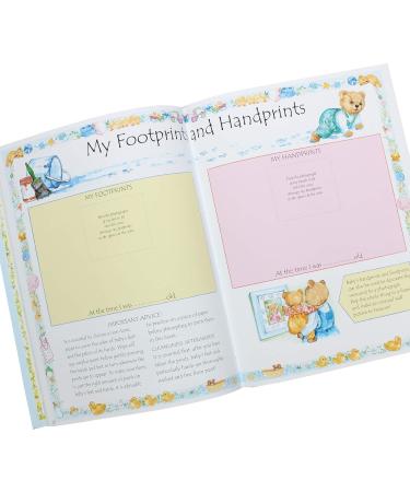 Brown Watson Baby Record Book | Pink Baby Keepsake Diary | Birth to 5 Years - Buy Online on GoSupps.com