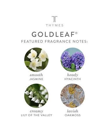 Thymes Goldleaf Dusting Powder - 3 Fl Oz | Luxurious Body Powder - Buy Online on GoSupps.com