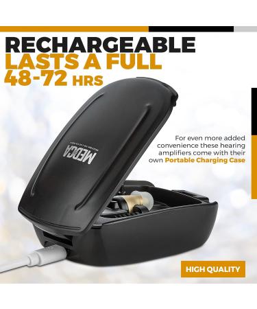 Rechargeable CIC Hearing Aids for Seniors | Almost Invisible Design with Noise Suppression - Buy Online on GoSupps.com