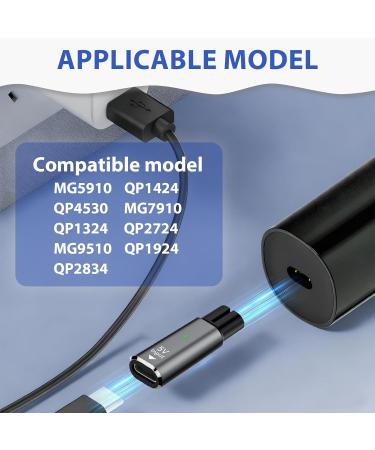 Adaptateur de Chargeur de Rasoir lectrique 5V - Adaptateur de Charge pour Rasoir Type-C pour FS302 FS305 FS306 FS308 FS309 FS310 FS366 FS371 FS372 FS375 FS373 FC5803 FC5805 - Buy Online on GoSupps.com
