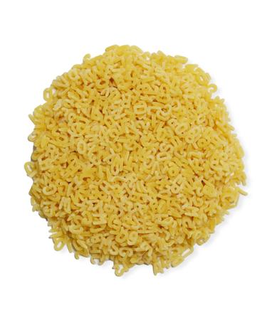 La Moderna Alphabet Pasta  Noodles  Durum Wheat  Protein  Fiber  Vitamins  7 Oz  Pack of 20 - Buy Online on GoSupps.com