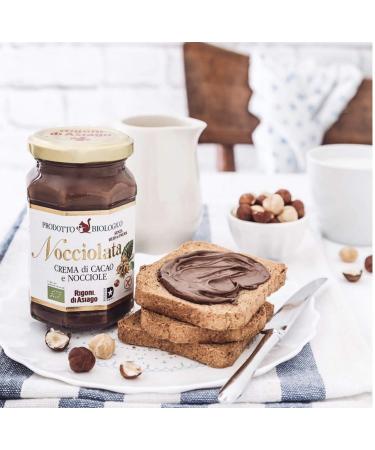 Rigoni di Asiago Nocciolata Organic Spread 9.52oz (Pack of 6) - Hazelnut Cocoa Milk - Buy Online - Buy Online on GoSupps.com