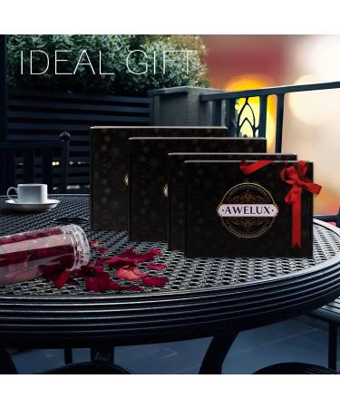 LEPEIQI Luxury Bath Bombs Gift Set - 9 Large Bath Salt Balls with Dried Rose Petals - Organic Bubble Bath for Women, Girlfriends, Couples, and Mothers (Rose Set) - Buy Online on GoSupps.com