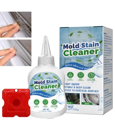 KOAHDE Household Mould Remover Gel Black Mould Remover Gel Mould Cleaner Mould Remover for Walls Mould and Mildew Cleaner for Bathroom Remover Wall Mold Cleaner Anti Odor Mold Cleansing Gel 200G