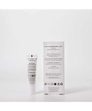 Nourish Organic Age Defense Eye Treatment | Bilberry & Arctic Berries | GMO-Free, Cruelty Free, Fragrance Free - Buy Online on GoSupps.com