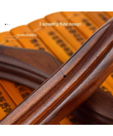 Shop Premium 48 cm Gua Sha Wooden Stick | Non-Slip Curved Massage Tool for Neck & Back Relief - International Shipping Available - Buy Online on GoSupps.com