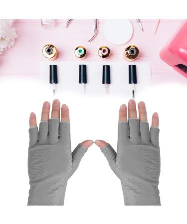 Dioche UV Glove for Nail Lamp - Professional Anti UV Manicure Tool - Grey - Buy Online on GoSupps.com
