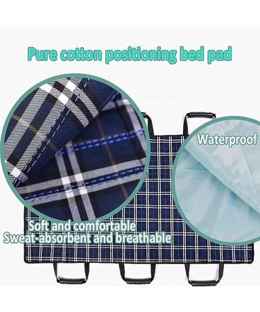 Bed Positioning Pad with 6 Handles Multipurpose Positioning Bed Pad for Body Turning Sliding Moving-Transfer Blanket Reusable & Washable Patient Lifting Device - Buy Online on GoSupps.com