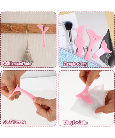 Jeffdad 4-Piece Reusable Silicone Eyeliner Template Set - Pink | Multifunctional Makeup Tool for Beginners and Professionals - Buy Online on GoSupps.com