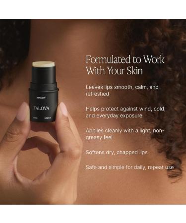 TALOVA - Grass-Fed Tallow Face + Body Balm and Peppermint Grass-Fed Tallow Lip Balm - Made in USA - Buy Online on GoSupps.com