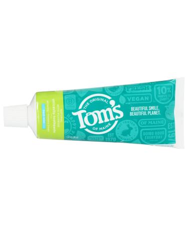 Tom's of Maine Travel Size Anticavity Toothpaste - Fresh Mint 3 Ounce
