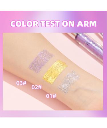 Glitter Party Mascara Long Lasting Waterproof Thickening Makeup Show Your Beauty and Charm for Women Mascara for Women - Buy Online on GoSupps.com