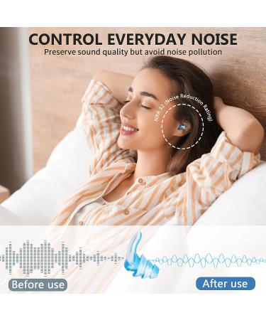 PEEH Silicone Ear Plugs for Swimming and Noise Reduction - 4 Pairs Reusable Earplugs for Surfing, Shooting, Motorcycle, Sleeping, and Snoring - Hearing Protection Earbuds for Noise Cancelling (Mix Color) - Buy Online on GoSupps.com
