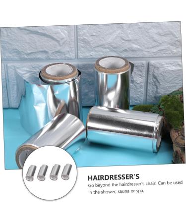 Angoily 4 Rolls Hair Color Perm Tin Foil Pedicure Craft Art Hair Dye Hair Styling Tools Hair Foils for Highlighting Small Beard Comb Hair Highlighting Foil Nail Polish Embossed - Buy Online on GoSupps.com