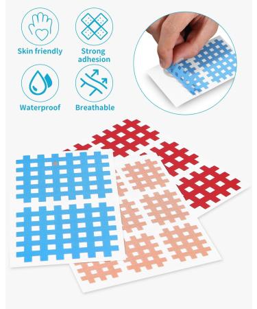 Buy Tidevan 186 Piece Acupuncture Pavement - High-Quality Waterproof Grating Tape for Pain Relief & Muscle Therapy | 3 Sizes Available - Buy Online on GoSupps.com