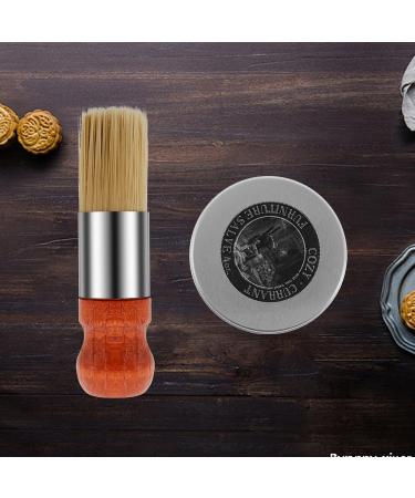 Furniture Salve with Brush | 120ml Multifunctional Leather Care Kit & Wood Conditioner for Home Furniture Cabinets & Antiques - Buy Online on GoSupps.com
