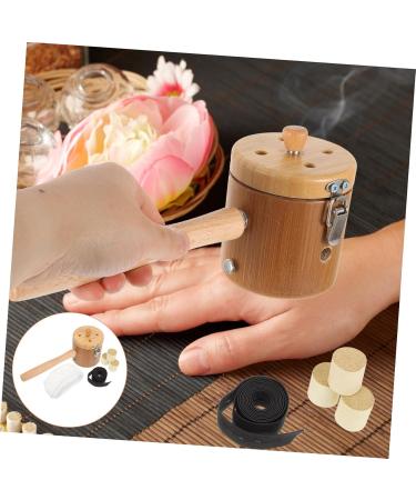 Mobestech Moxibustion Set - Handheld Moxa Egelbr nner Tool with Metal Container & Adjustable Gun | International Shipping - Buy Online on GoSupps.com