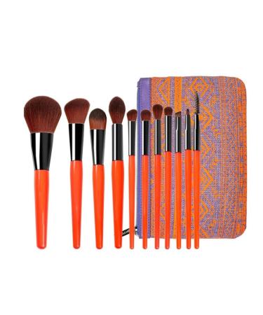 Makeup Brush Set Makeup Brush Set Suitable for Foundation Concealer Eyeshadow Eyeliner Blush Multifunctional Foundation Brush