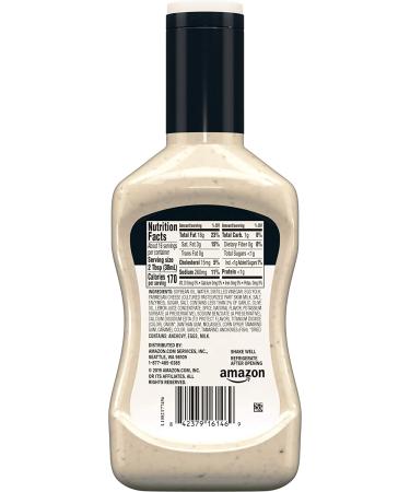 Happy Belly Creamy Caesar Dressing 16 Fl Oz - Amazon Brand - Pack of 1 - Buy Online on GoSupps.com