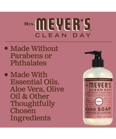 Buy Mrs. Meyer's Clean Day Hand Soap - Rosemary Essential Oils Biodegradable 12.5 fl. oz | International Shipping Available - Buy Online on GoSupps.com