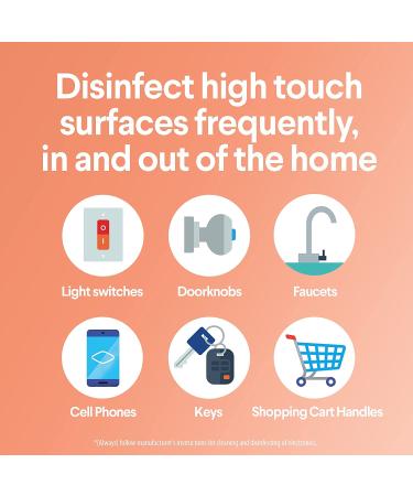 Clorox Scentiva Disinfecting Wipes Value Pack - 6 Pack (3x 75ct Pacific Breeze & Coconut, 3x 75ct Tahitian Grapefruit Splash) - Buy Online on GoSupps.com